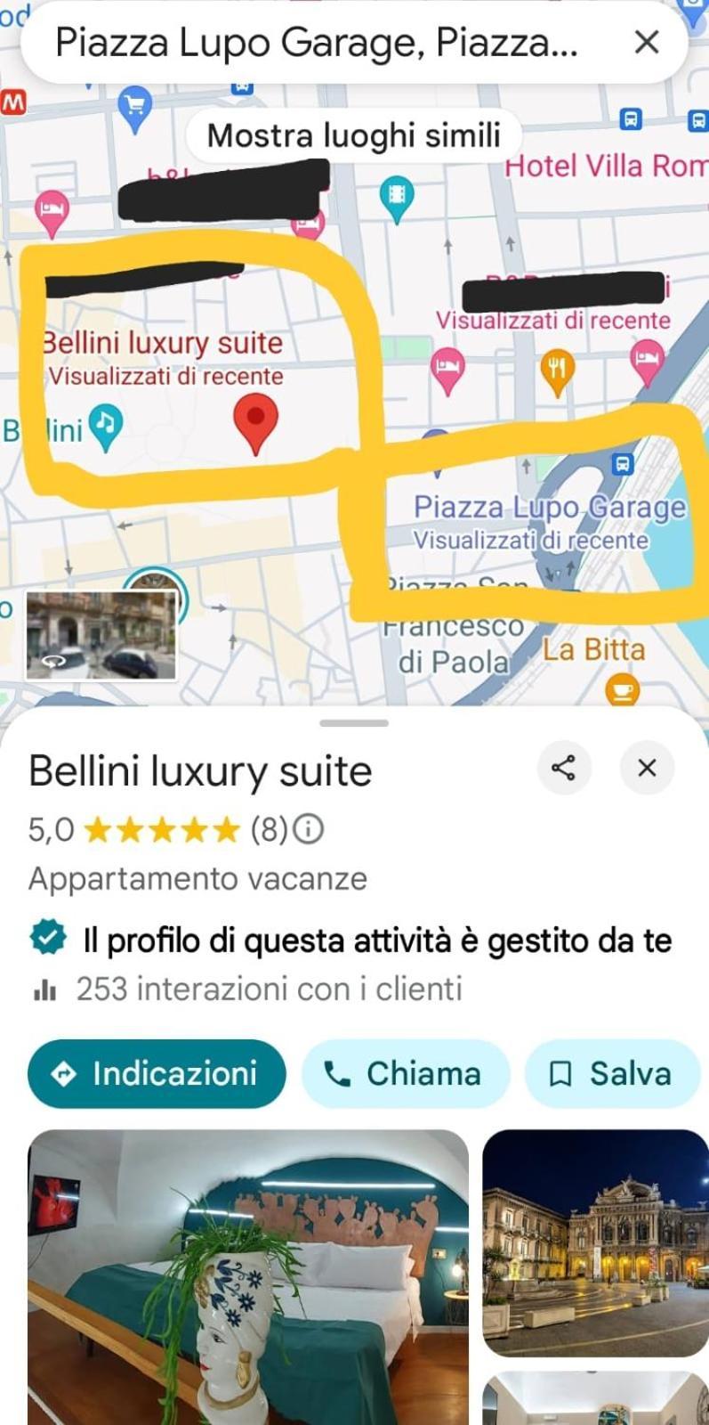 Bellini Luxury Suite Catania Exteriör bild